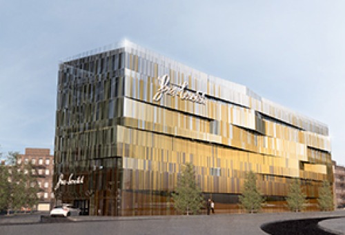 Parkhaus Zollhafen Mainz, Außenansicht