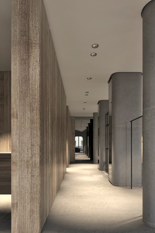 YES ARCHITECTURE., IRO München, Innenansicht