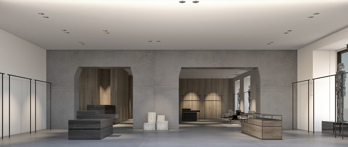 YES ARCHITECTURE., IRO München, Innenansicht