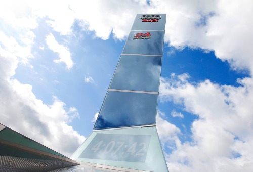 YES ARCHITECTURE., Audi Tower, Le Mans, Frankreich