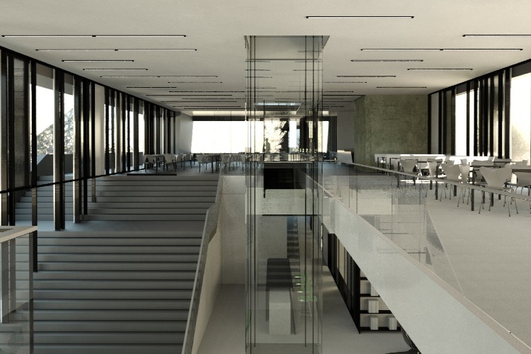 YES ARCHITECTURE., C.HAFNER, Pforzheim, Innenansicht