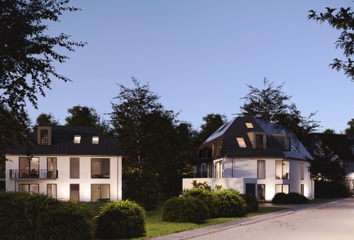 YES ARCHITECTURE., Bauseweinallee, München, Rendering_Straße